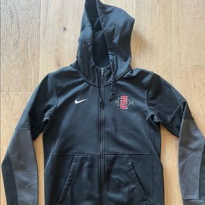 SDSU San Diego State Nike On Field Zip Hoodie